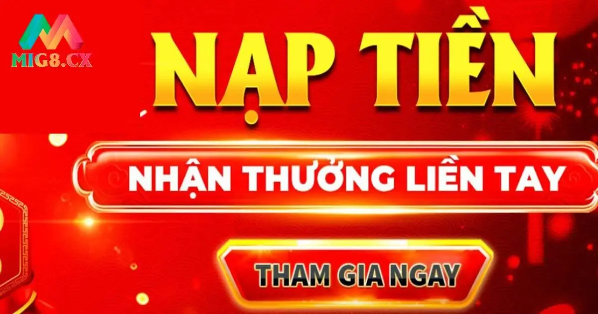 Khuyến mãi nạp tiền MIG8